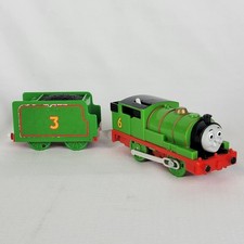 Thomas Friends TrackMaster Percy Motorized Train 2009 Working w Tender