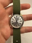 VINTAGE Seiko 7005-8027 Automatic 17 Jewels Silver Dial Date 1971 Mens RUNS