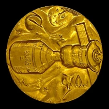 APOLLO-SOYUZ 1975 1.11 oz Fine Gold Commemorative Issue - #78/10000