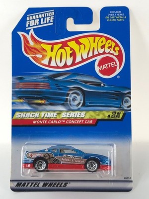 Hot Wheels Monte Carlo Concept Car Blue 2000 Snack Time Series 3/4 #15