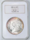 1880-S $1 Morgan Silver Dollar MS64 NGC 143298-016 Old "Fatty " Holder