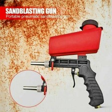 New Portable Handheld Air Compressor Speed Sand Gun Blaster Sand Blasting 14 In