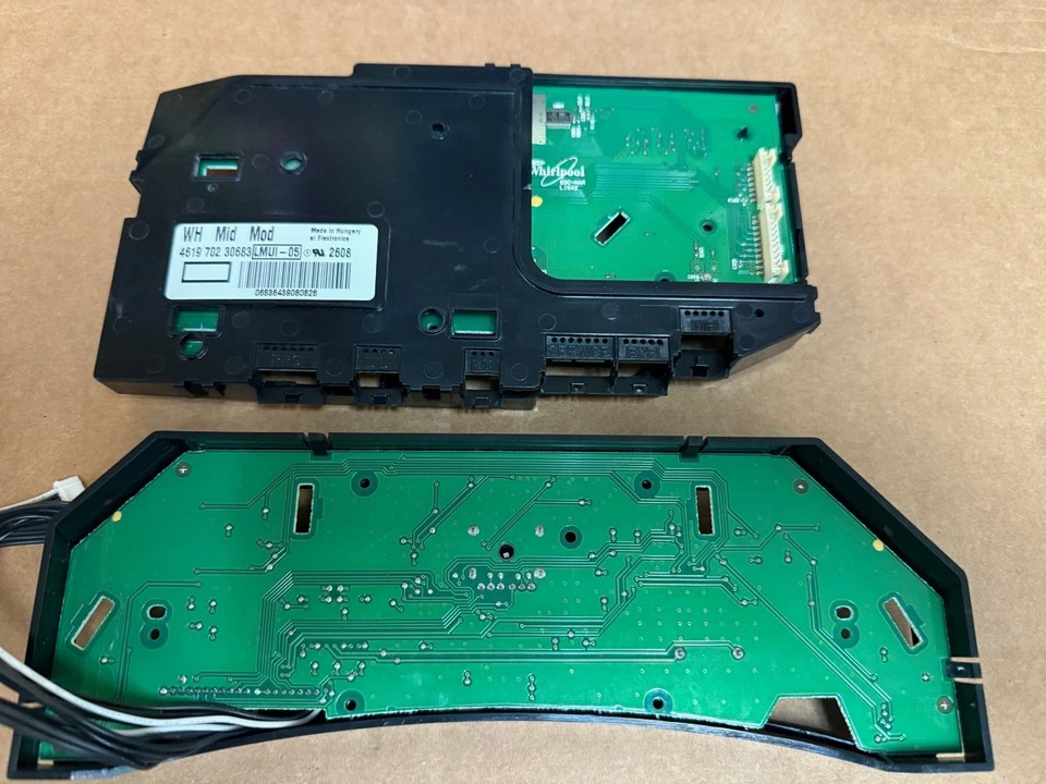 Whirlpool Duet Washer User Interface Kit W10300043 W10319814 AP4556628 PS2581065 - Image 3 of 4