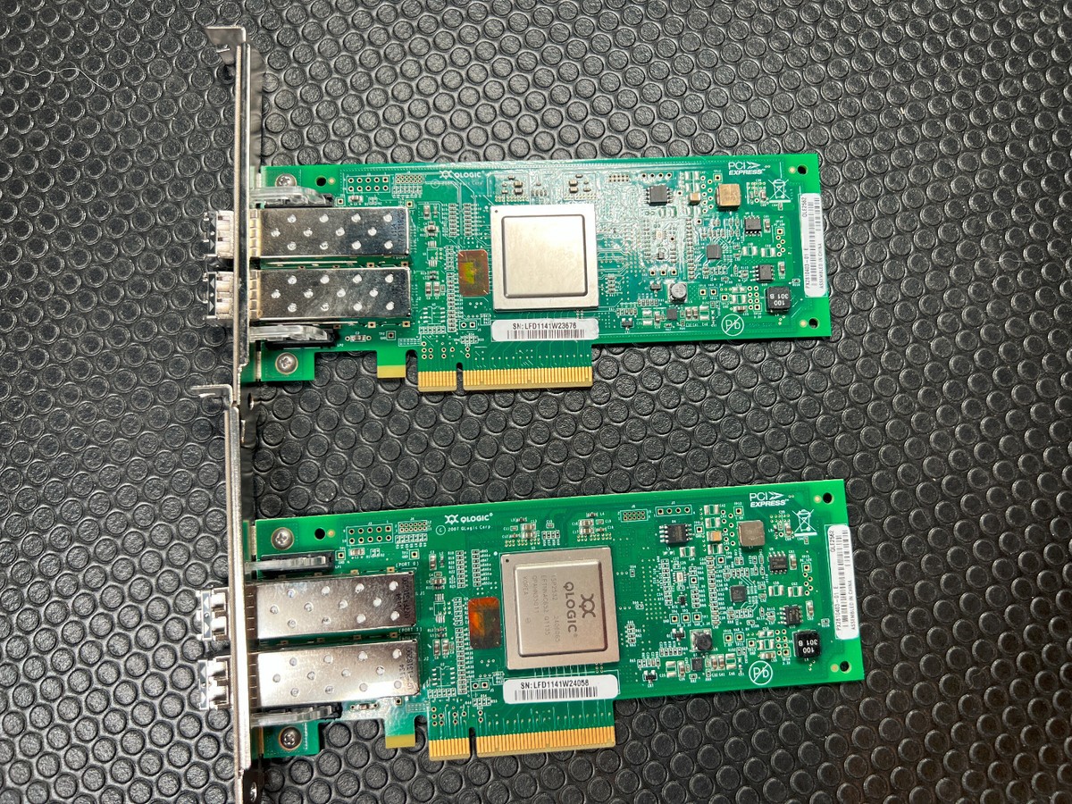 Qlogic QLE2562 2 Port 8GB/s Fiber Channel PCI-e Adapter PX2810403