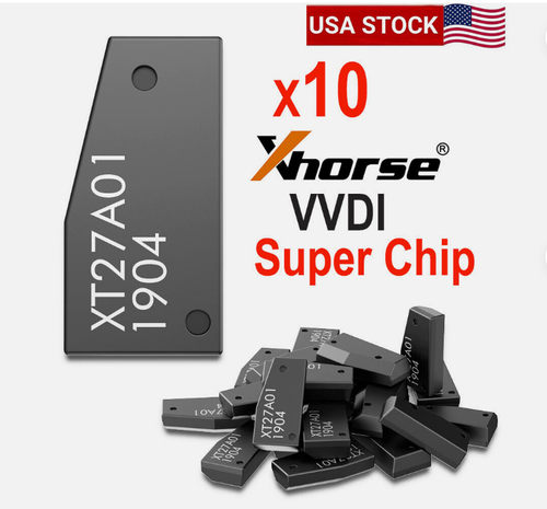 10x Xhorse VVDI Super Chip XT27A Transponder für VVDI2 Mini Schlüssel Werkzeug/MAX