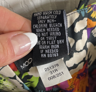 サモア Moda International Beautiful, Colorful, & Floral Dress size 4 | eBay