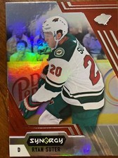 20-21 UD Synergy Hockey Red Bounty Code 20 Ryan Sutter