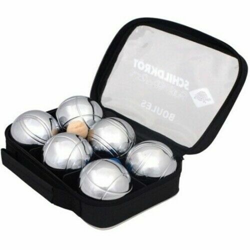 Paire De Boules De Pétanque Lyonnaise Anciennes – Laiton Doré – Occasion