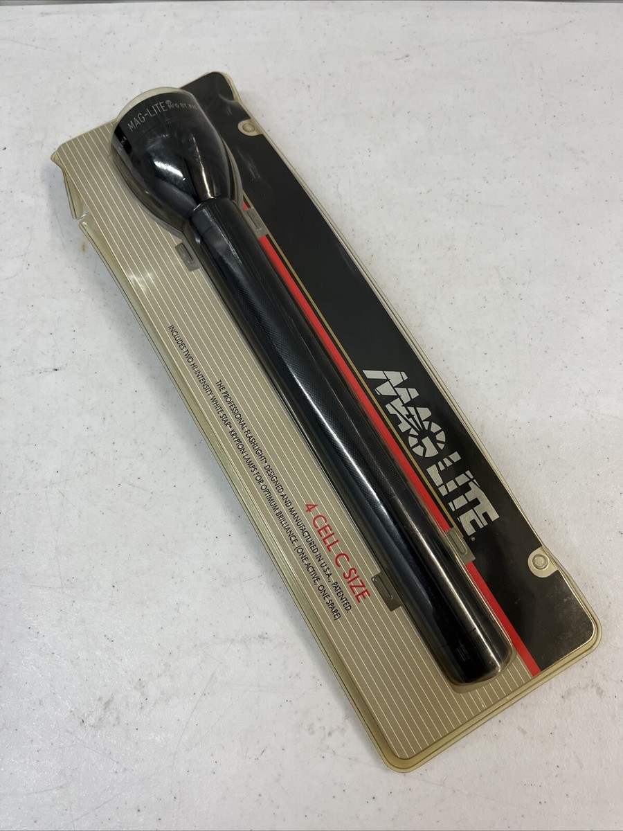 マグライト 4C LED USED MagLite S4C016 Black 4-cell C Flashlight for sale online | eBay