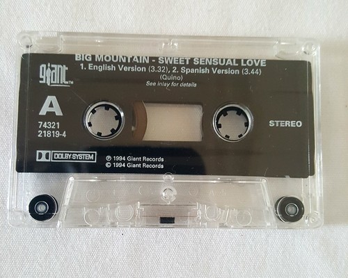Big Mountain – Sweet Sensual Love UK Cassette Single - Picture 2 of 4