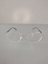 NATURALLY RIMLESS NR371 GREEN WOMENS EYEGLASS FRAMES 52-16- 138