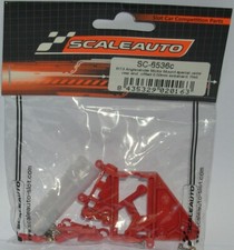 Scaleauto SC-6536C Motor Support Anglewinder RT3 Offset 0.5Mm Extra Hard Red