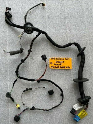 16 PORSCHE CAYMAN GT4 3.8 718 981 991 OEM RIGHT DOOR WIRING