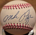 Mike Flanagan Signed American  League Baseball Died 2011 Autograph