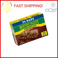 Nature Valley Crunchy Granola Bars, Oats 'n Dark Chocolate, 12 ct, 24 bars
