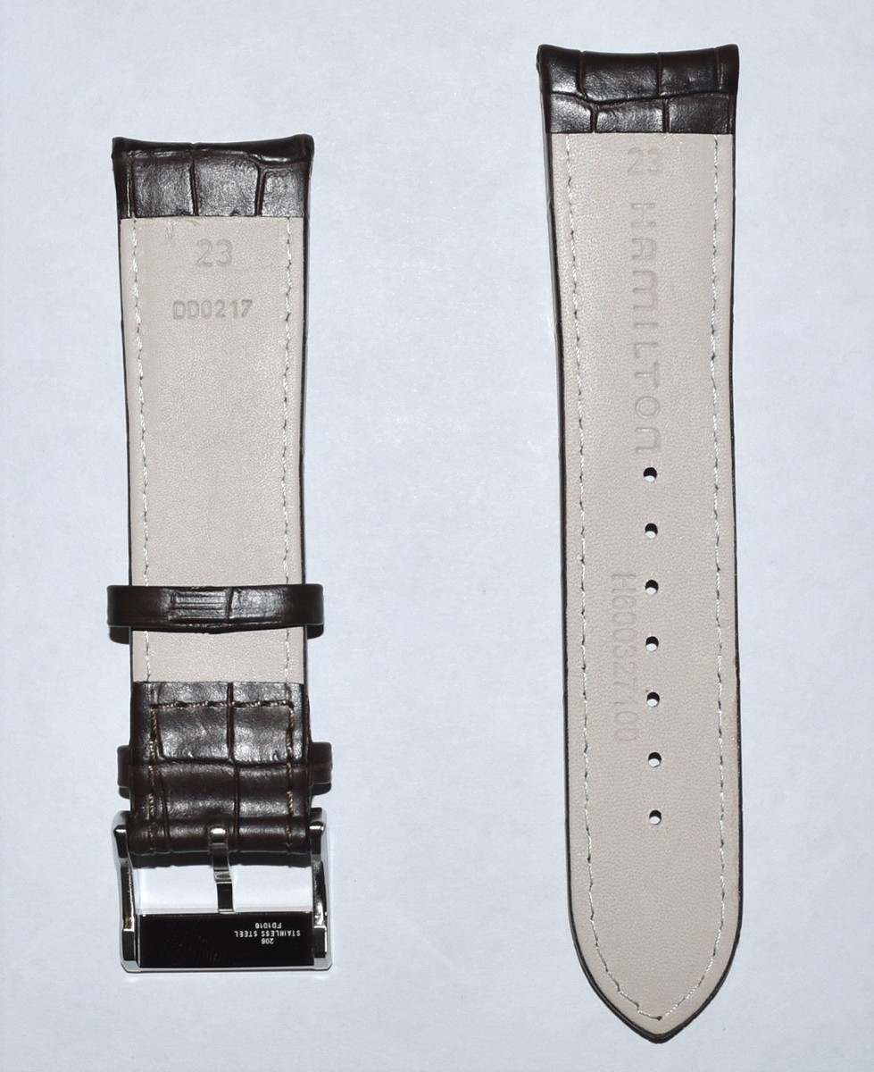 Original Hamilton 23mm H327660 / H327161 Brown Leather Watch