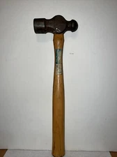 Vintage Forest King Machinist Ball Peen Hammer 14". 26oz total weight