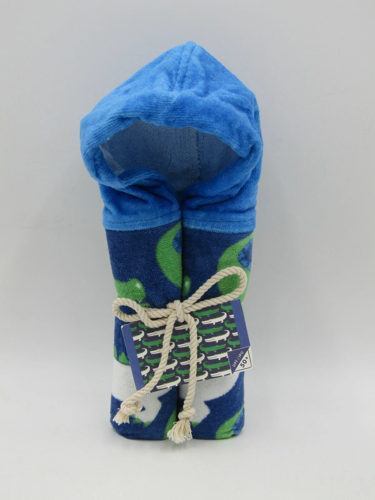 Pottery Barn Kids Allover Alligator Baby Beach Hooded Towel Blue 23x34" #9972R
Opens in a new window