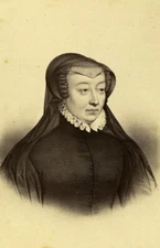 France Paris Catherine de Medici Portrait Old CDV photo Neurdein 1870