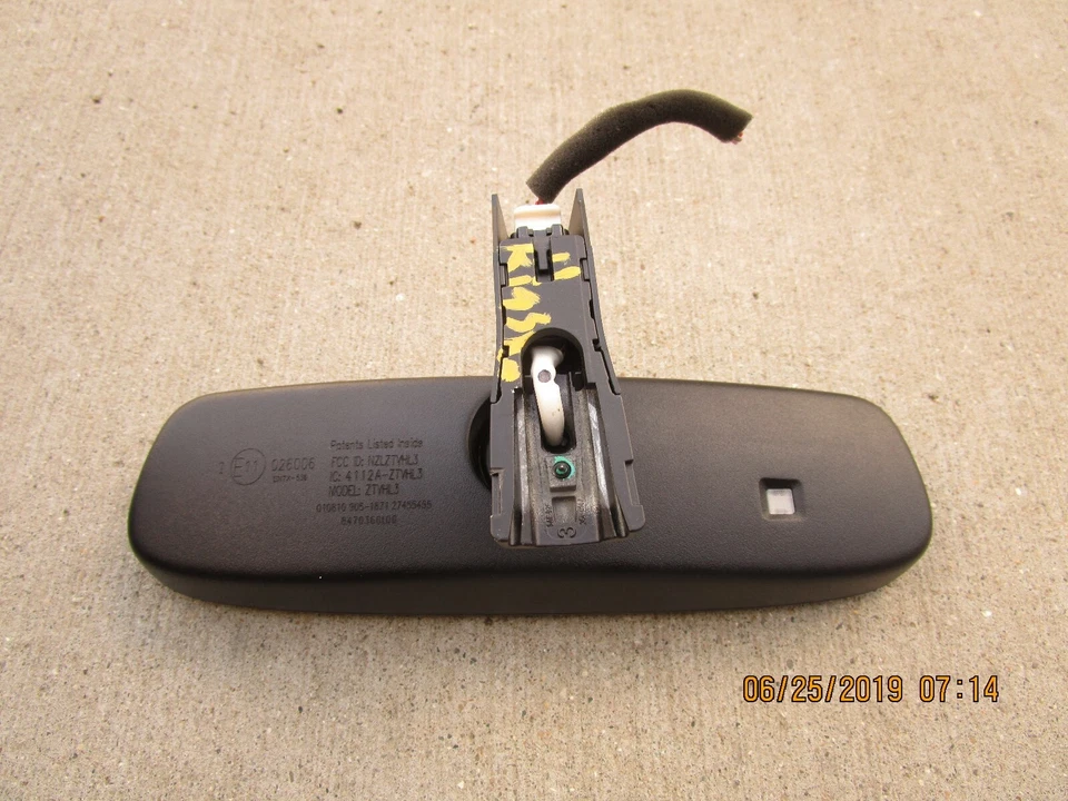 Espejo retrovisor interior 10-13 SUZUKI KIZASHI ATENUACIÓN AUTOMÁTICA HOME LINK OEM Foto 2 de 4