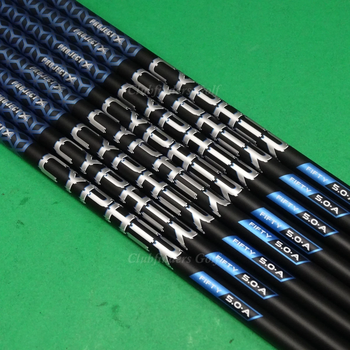 6 Shafts Graphite Project X Regular – Fers 5 Au PW, Neufs
