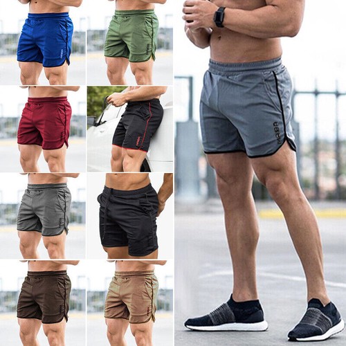 Herren Fitness Gym Shorts Sport Laufhose Workout Schnell Dry Training Shorts - Bild 3 von 26