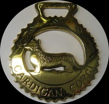 CARDIGAN CORGI         Horse brass  (N638)