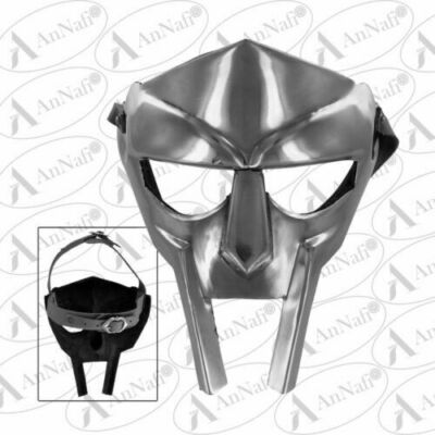 Viking Achier Gladiator Visage Masque Mf Doom Face Mask Medieval Casqued Gift