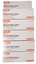 Rugby Muscle Rub Cream 3oz Large Tube ( 6 PACK ) --
