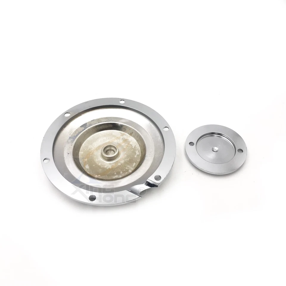 Cubierta temporizador Skull Derby para Harley Davidson Sportster XL 883 1200 cromada Foto 2 de 4