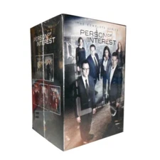 Person of Interest Seasons 1-5 DVD 27 Discs Complete Series - Fast Shipping -