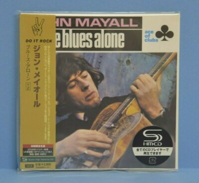 JOHN MAYALL - THE BLUES ALONE - SHM-CD - BONUS TRACKS - JAPAN - NEW - SEALED