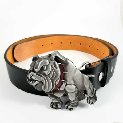 bulldog belt buckle