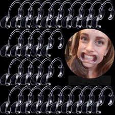 20pc EZGO S/M/L Dental Mouth Opener Lip Cheek Retractor C-Shape  Adult Kid Game