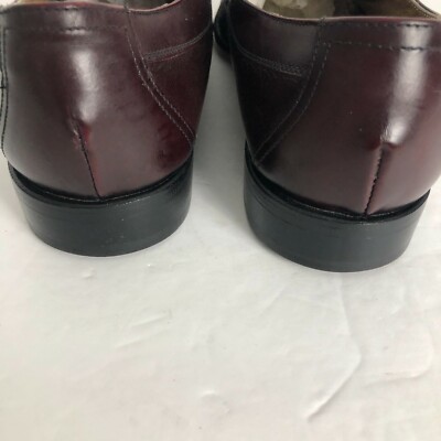 Stamati Mastroianni Leather Oxfords Mens size 10 M Oxblood 