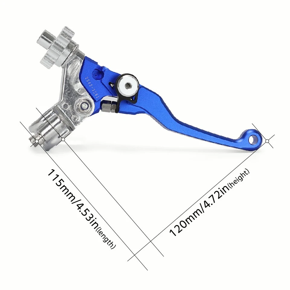 Handlebar Clutch Lever Handle Perch For YAMAHA YZ85 125 YZ 250 250F 450F/WR 250F - Image 3 of 4