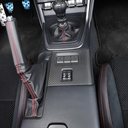 Juego de cubiertas de tablero interior de fibra de carbono real mate para GR86 BRZ 2022-2025 - Imagen 2 de 44