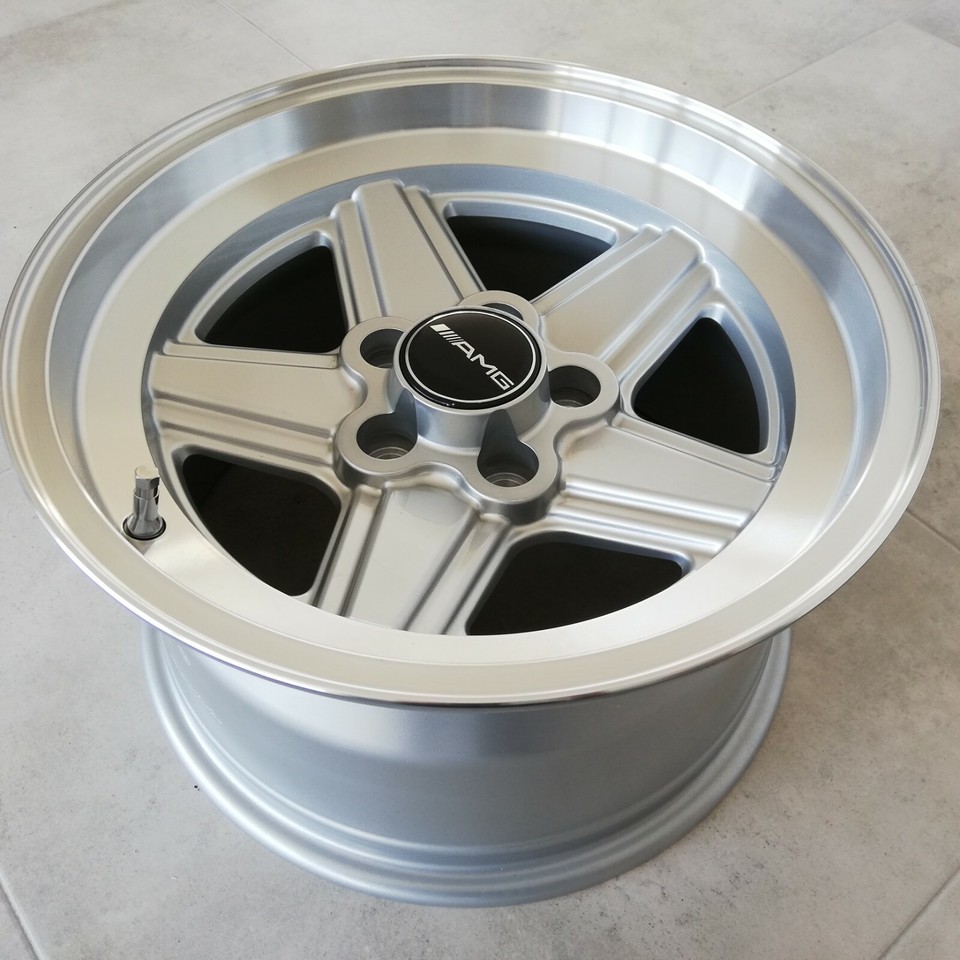 AMG PENTA STYLE DESIGNE FELGEN SL / SLC 107 W123 W126 W116 108 109 8x16 ...