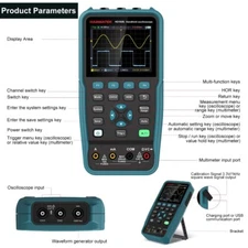 Digital Oscilloscope HANMATEK Waveform Generator Oscilloscope 2 Channels;'\