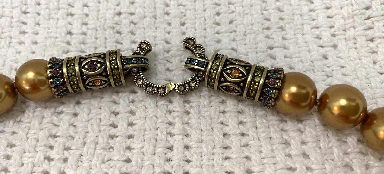 HEIDI DAUS COLLECTION STATEMENT NECKLACE/BROOCH - image 3