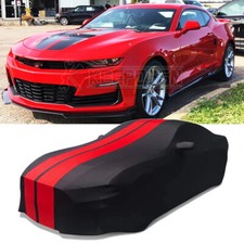 Indoor Car Cover Satin Stretch Scratch Dust Proof For Chevrolet Camaro 2016-2023 Indoor Car Cover Satin Stretch Scratch Dust Proof For Chevrolet Camaro 2016-2023