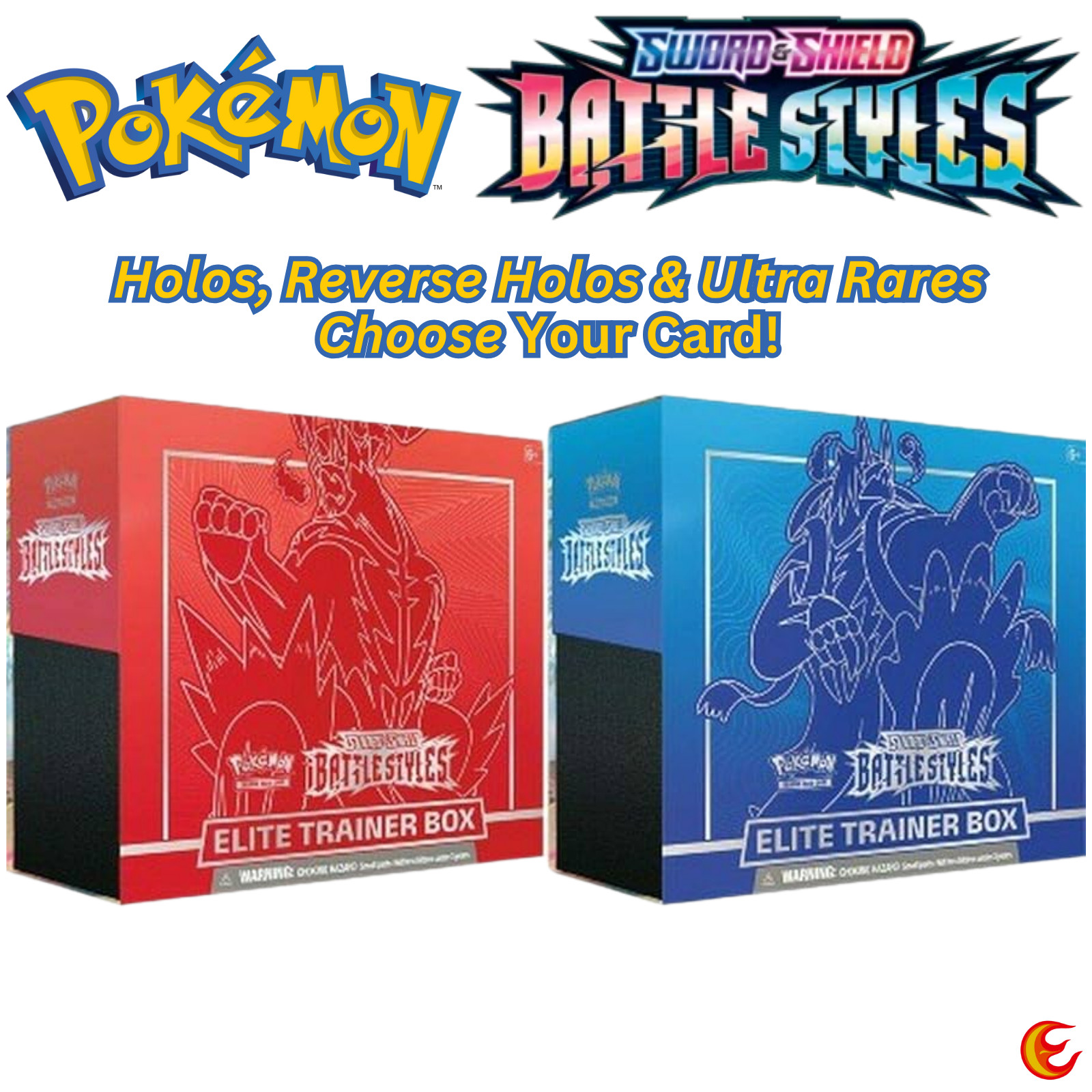 Pokemon Battle Styles Holos Reverse Holos & Ultra Rares Choose Your Card! NM