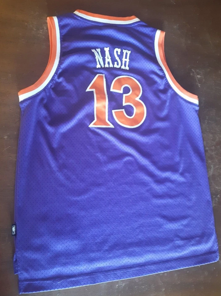 🔥Steve Nash Phoenix Suns Reebok Hardwood Classics 1975-76 Jersey Juvenil XL L+2🔥 Foto 3 de 4