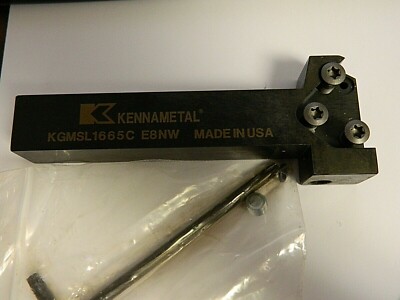 Kennametal 1'' Max Depth 1'' Max Workpc Diam  LH Index Cutoff Toolholder  5979806