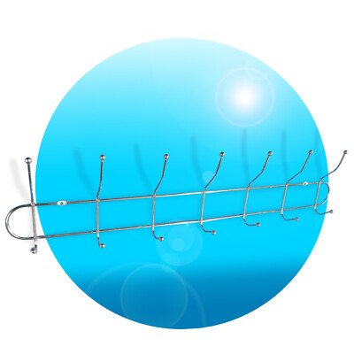 Garderobenhaken Kleiderhaken Türhakenleiste Hakenleiste 14 Hooks Wandregal 59cm
