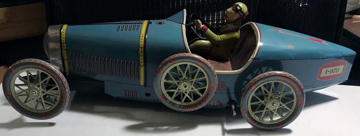 Auto Bugatti 1930 – Paya 970 – Miniature Voiture – Occasion – Espagne