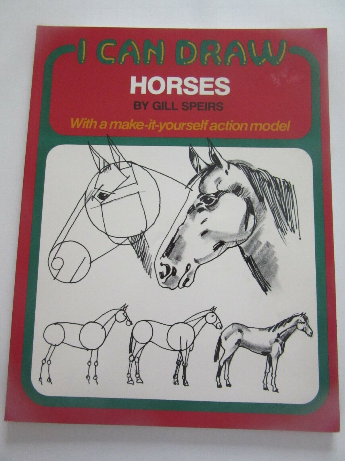 I Can Draw Horses by Gill Speirs with a make-it-yourself action