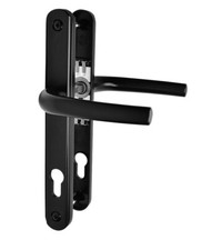 3 x Medium Cover Sprung Front Back UPVC Door Handle 92pz White Black Grey