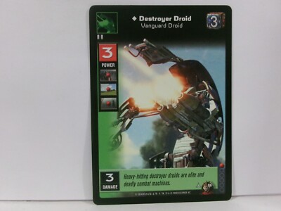 2000 Star Wars: Young Jedi CCG - Battle of Naboo Destroyer Droid Vanguard