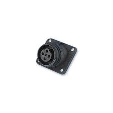 Image of BULGIN - PX0941/04/S - BUCCANEER PANEL SOCKET/4-WAY, MULTIPOLE CONNECTOR